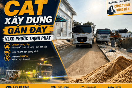 Cát Xây Dựng Gần Đây