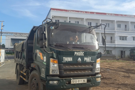 Đơn vị cung cấp cát xây dựng cho công trình tại Cần Giờ