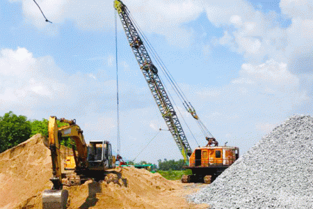 Giá xi măng, cát đá, sắt thép tại Quận 8